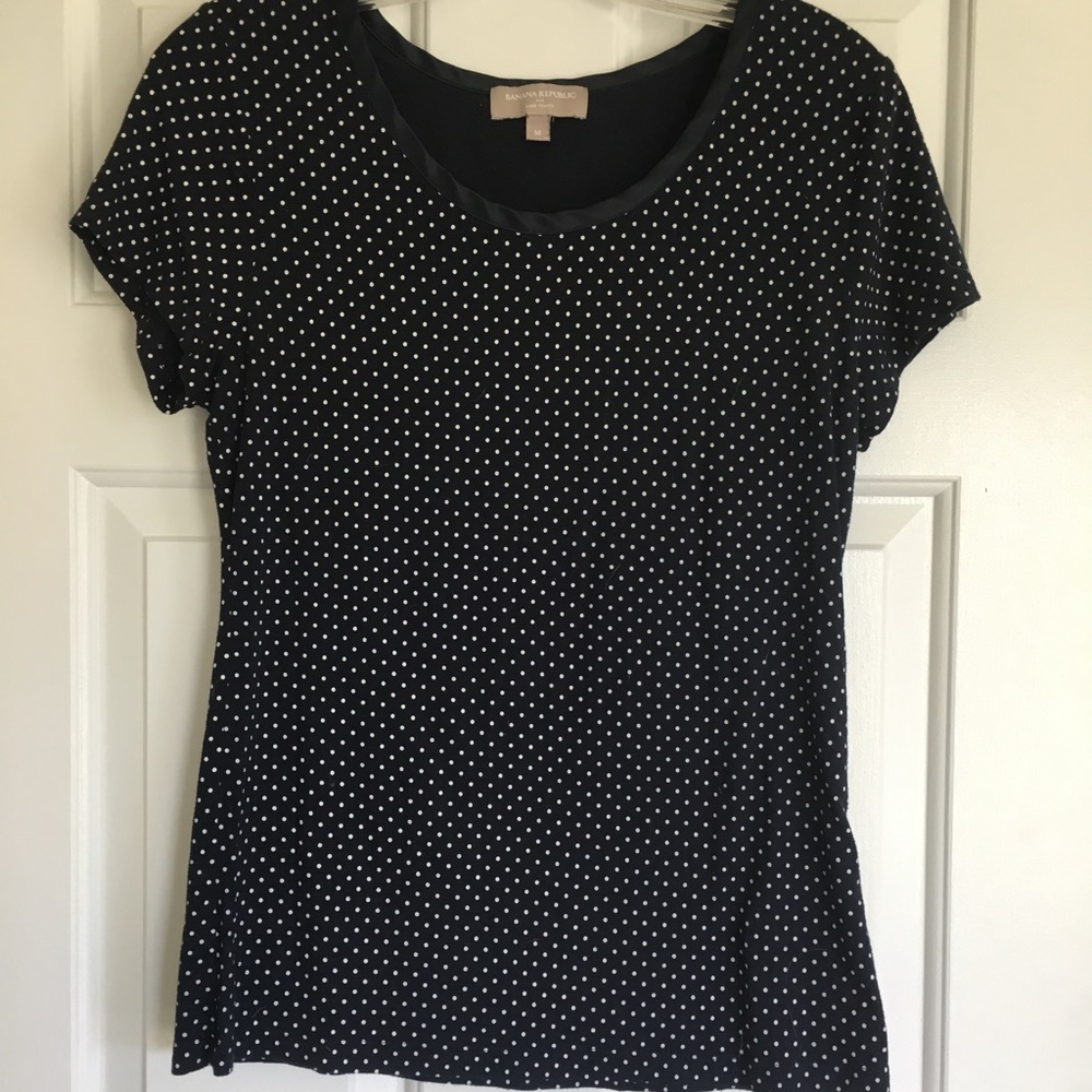 Banana Republic Polka Dot T Shirt
